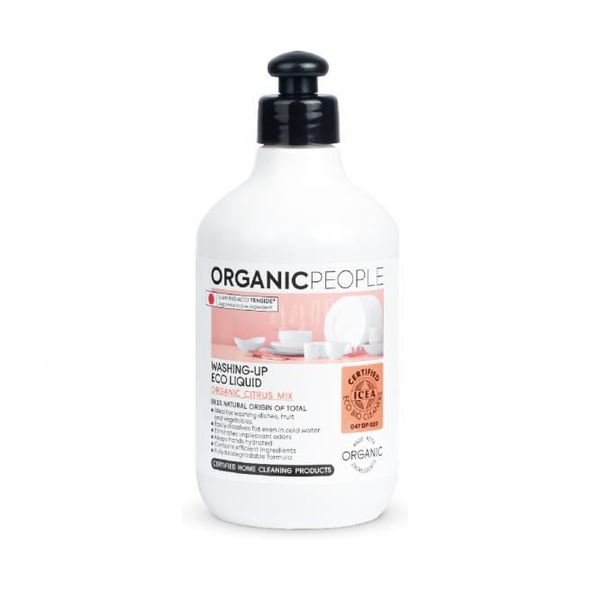 【Organic People 有機人】葡萄柚&甜橙有機抗油洗潔露500ml