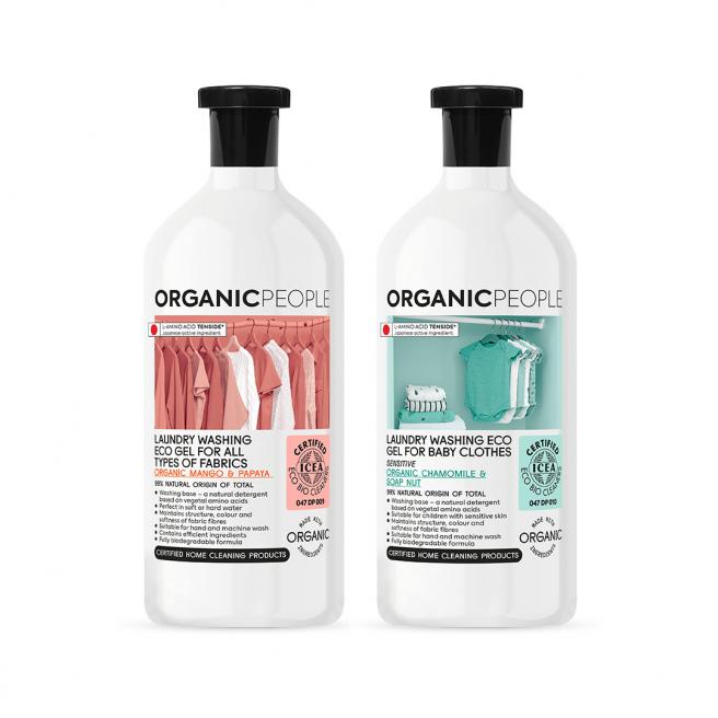 【Organic People 有機人】有機濃縮酵素洗衣精1000ml2入組