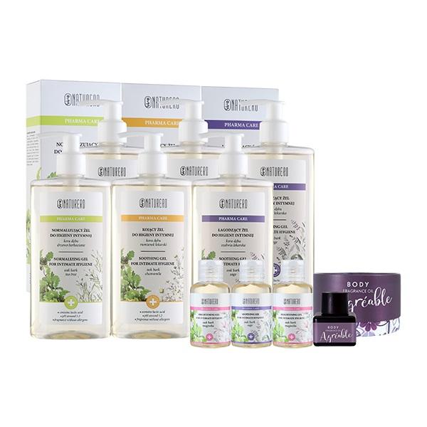 Naturero植淨林 私密潔膚露300ml 任6入 贈私密潔膚露50ml 3入+女人秘密香水護理油5ml
