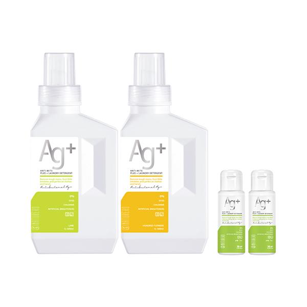 Naturero植淨林 銀離子抗菌防蟎護色洗衣精1000ml 任2入 贈銀離子抗菌防蟎護色洗衣精50ML 2入