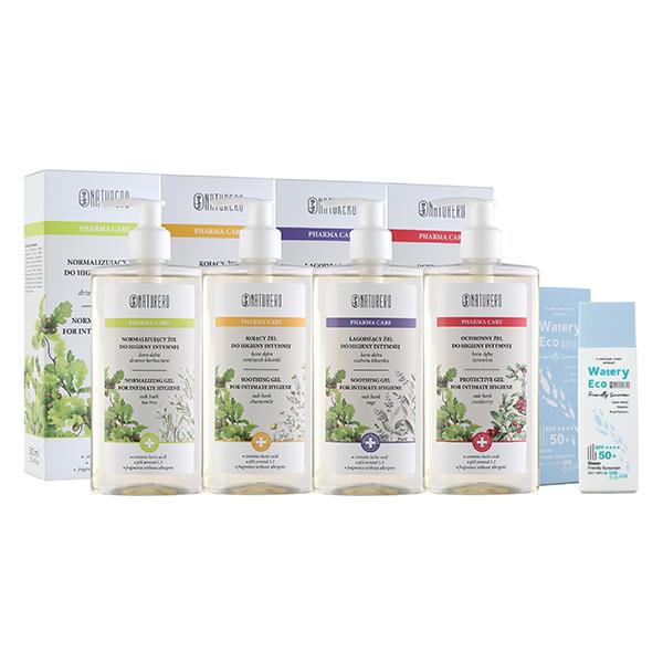 Naturero植淨林 私密潔膚露300ml 任4入 加贈海洋友善水感防曬乳SPF50+ 50ML