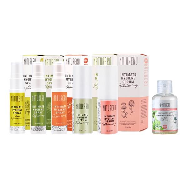 Naturero植淨林 私密噴霧20ml 任3入+私密精華30ml 任2入 贈私密潔膚露50ML