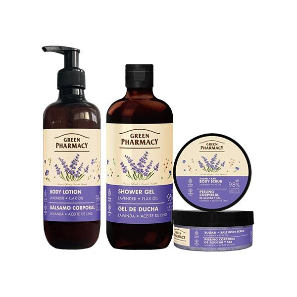 Green Pharmacy草本肌曜 身體乳400ML 任1入 +沐浴露500ML 任1入+身體磨砂膏200ML 任1入