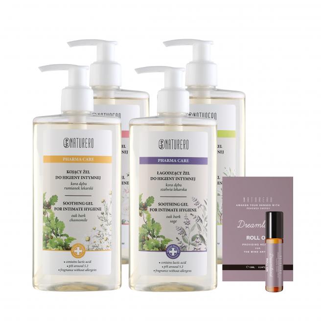 Naturero植淨林 私密潔膚露300ml 任4入 贈精油滾珠10ML