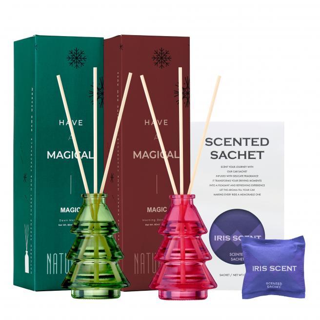 Naturero植淨林 森林小樹居家擴香80ML 任3入 贈香旅境雨霧紫14.8G