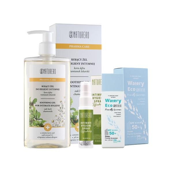 Naturero植淨林 私密潔膚露300ml 任1入+私密噴霧20ml 任1入 贈海洋友善水感防曬乳SPF50+ 50ML